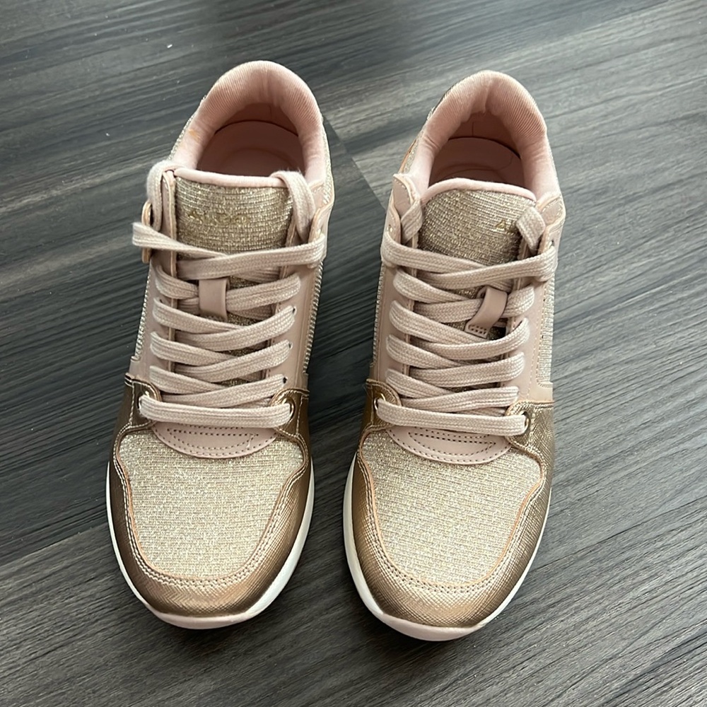 Aldo platform sneakers.